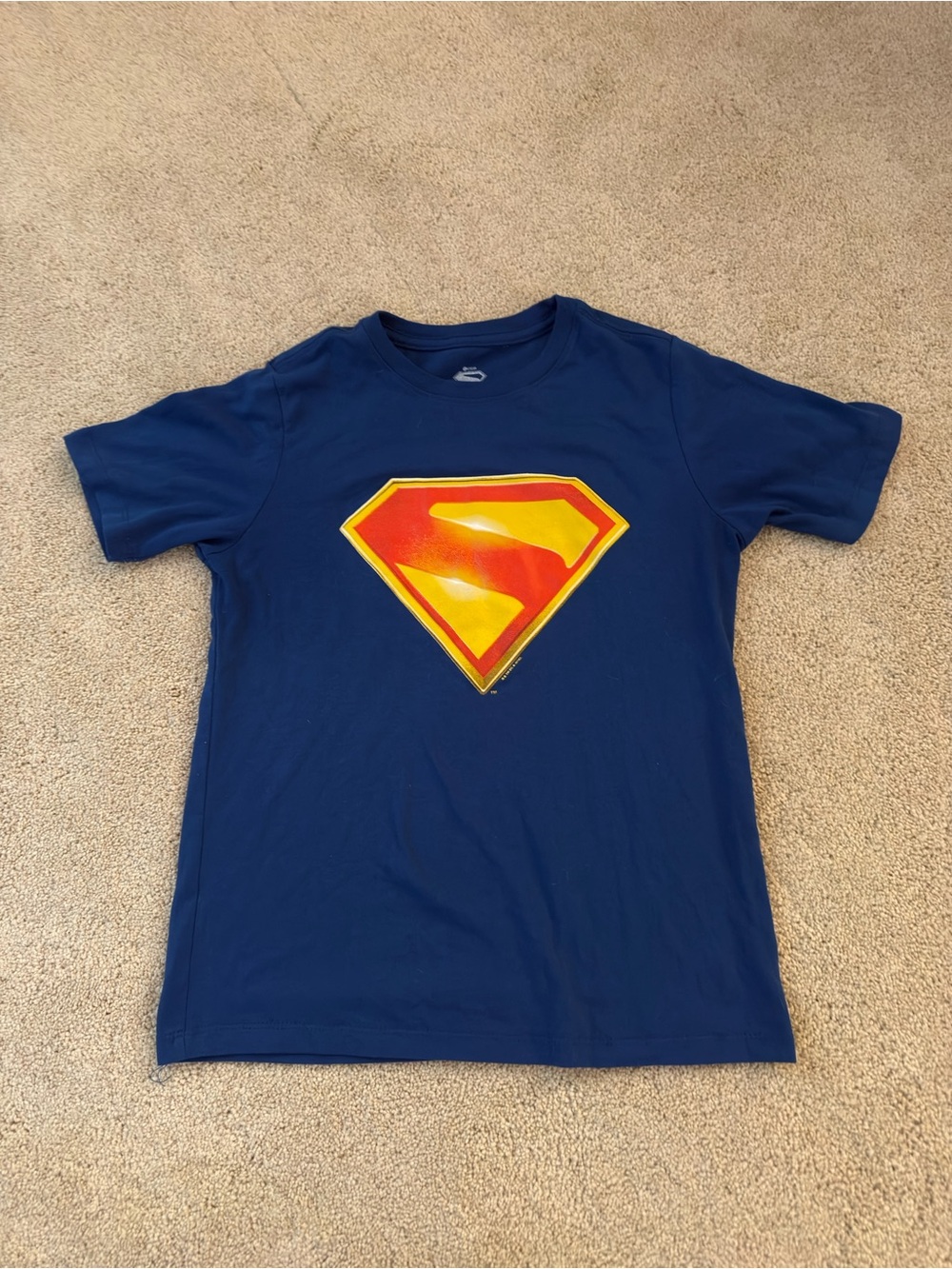 DC Comics Navy Kids Superman Graphic Tee